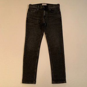 Everlane Skinny Stretch Washed Black Denim Jeans